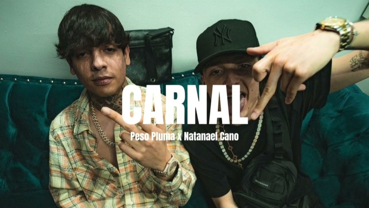 Carnal track image with bold typography and energetic style