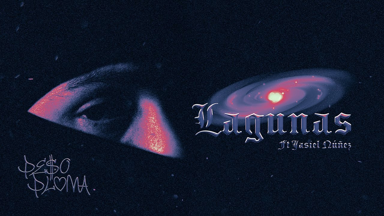 Lagunas single cover with fluid visual elements and a reflective mood
